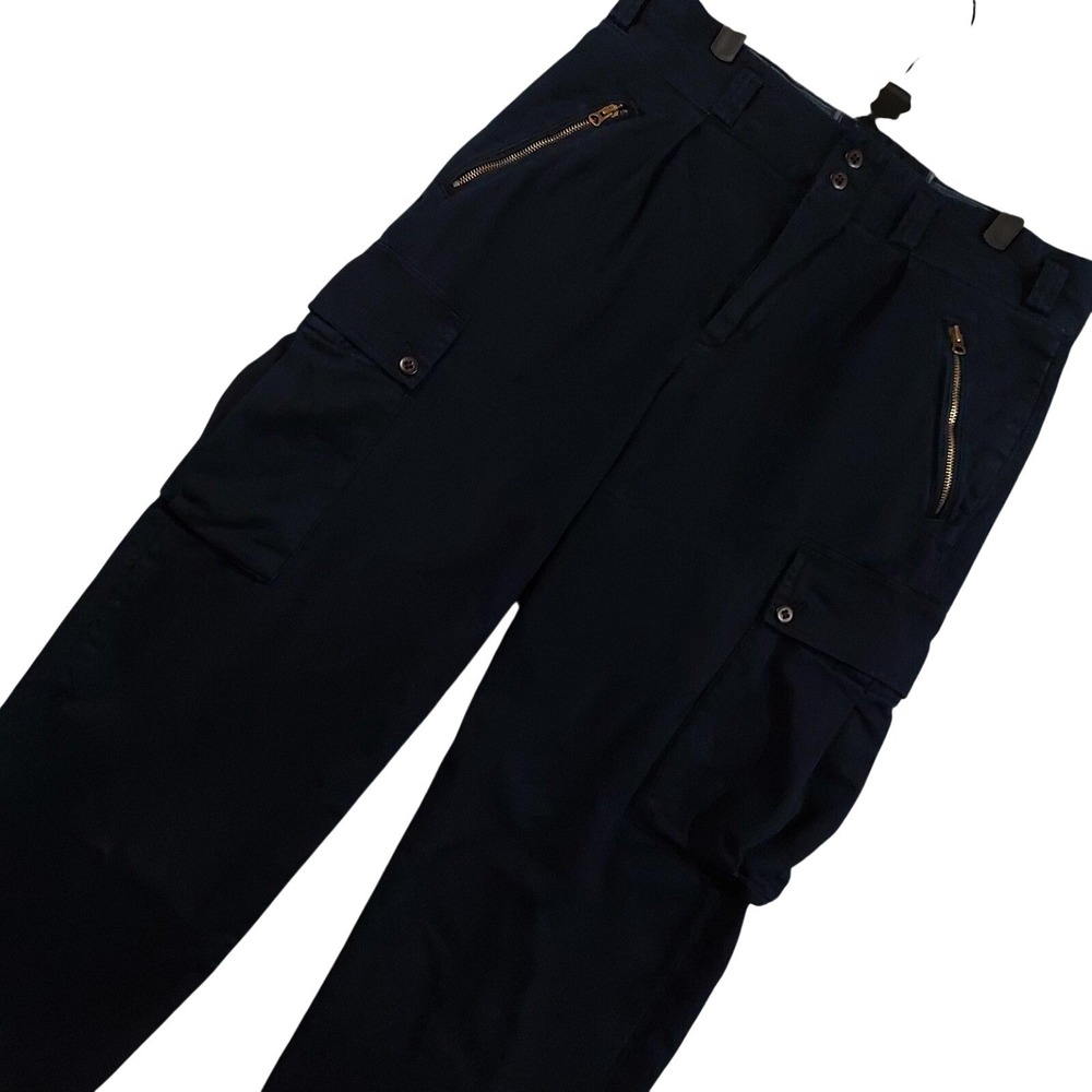 Vintage Polo Ralph Lauren Pants Mens 34x30 Blue Cargo Tactical Relaxed Military